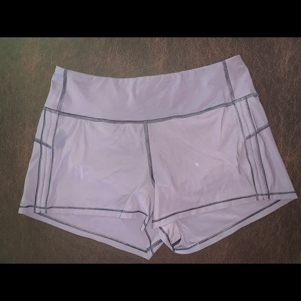 Lululemon Running Shorts, Charcoal Gray